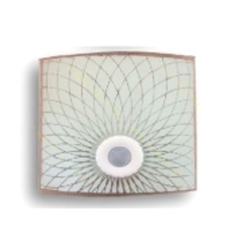 چراغ دیواری سنسوردار شیشه و فلز بالاستیران